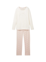 Geselecteerd, Pyjama met motief door Tom Tailor, oranje