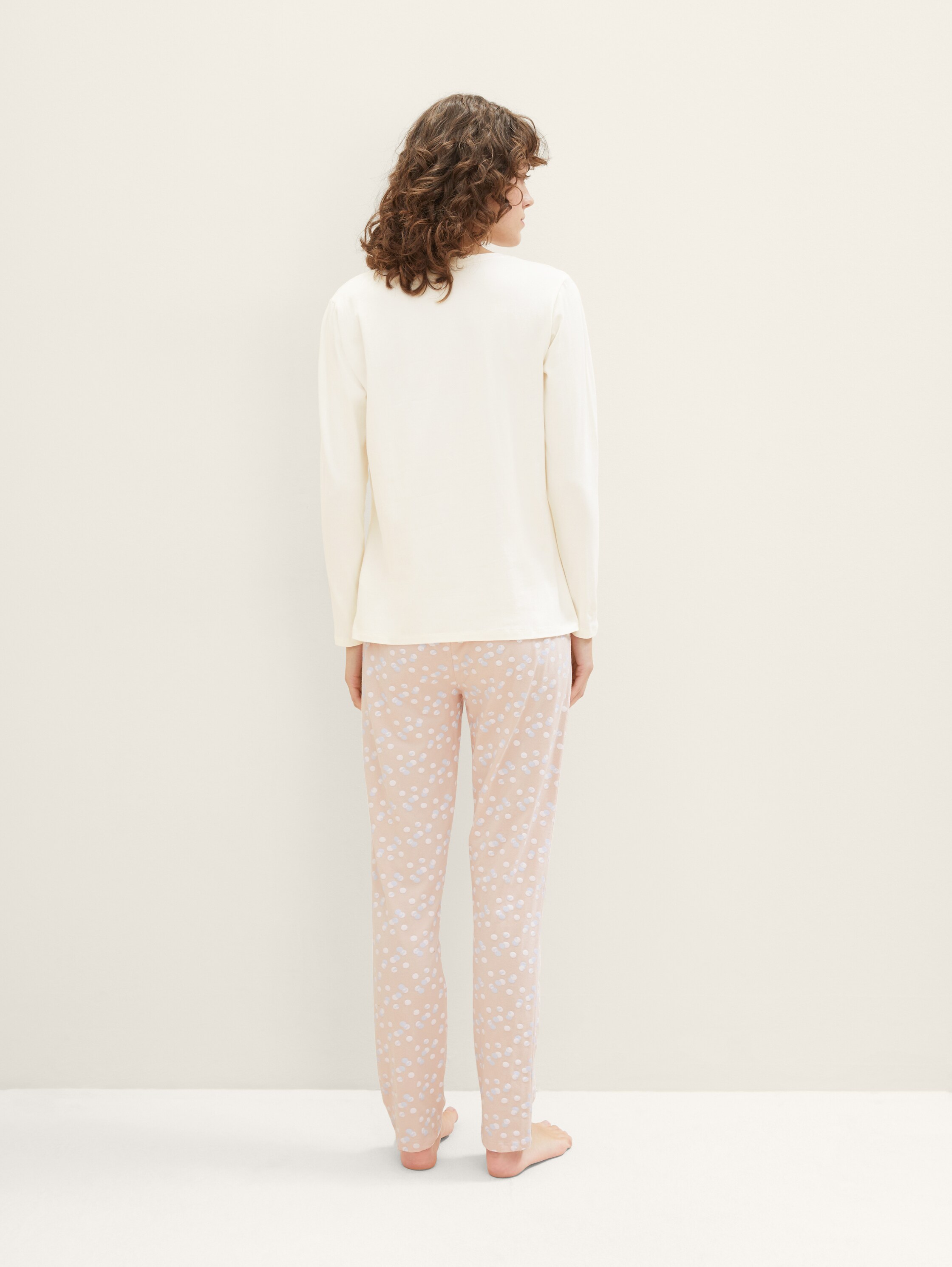 Pyjama met motief - rot-hell-Allover - Model-achteraanzicht