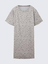 Chemise de nuit avec imprimé animalier - grey-medium-allover - Vue de face du produit