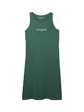 Ausgewählt, Nachthemd mit Logo-Print von Tom Tailor, grün