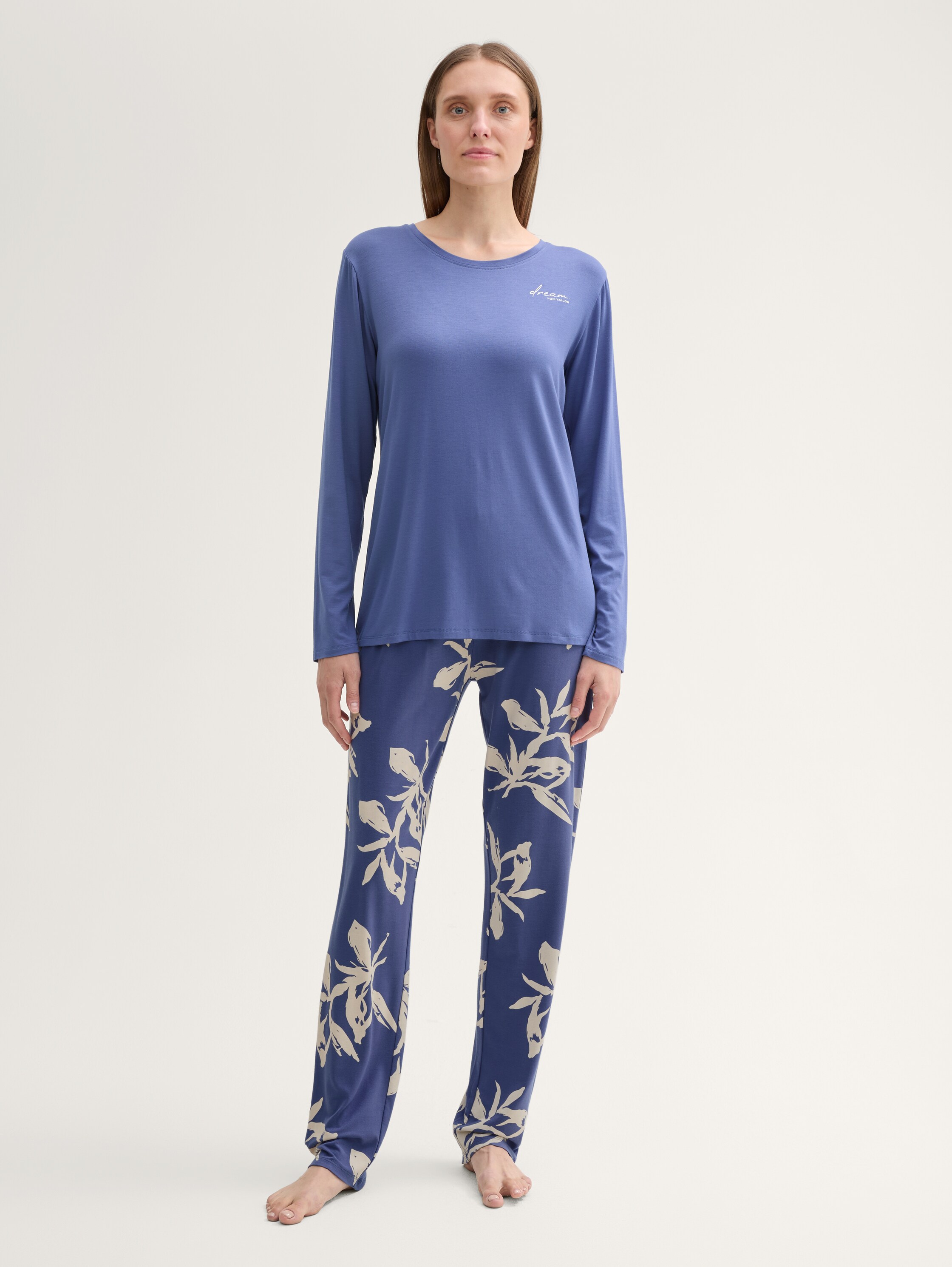 Pyjama-Set mit Blumenmuster - bluemediumallover - 