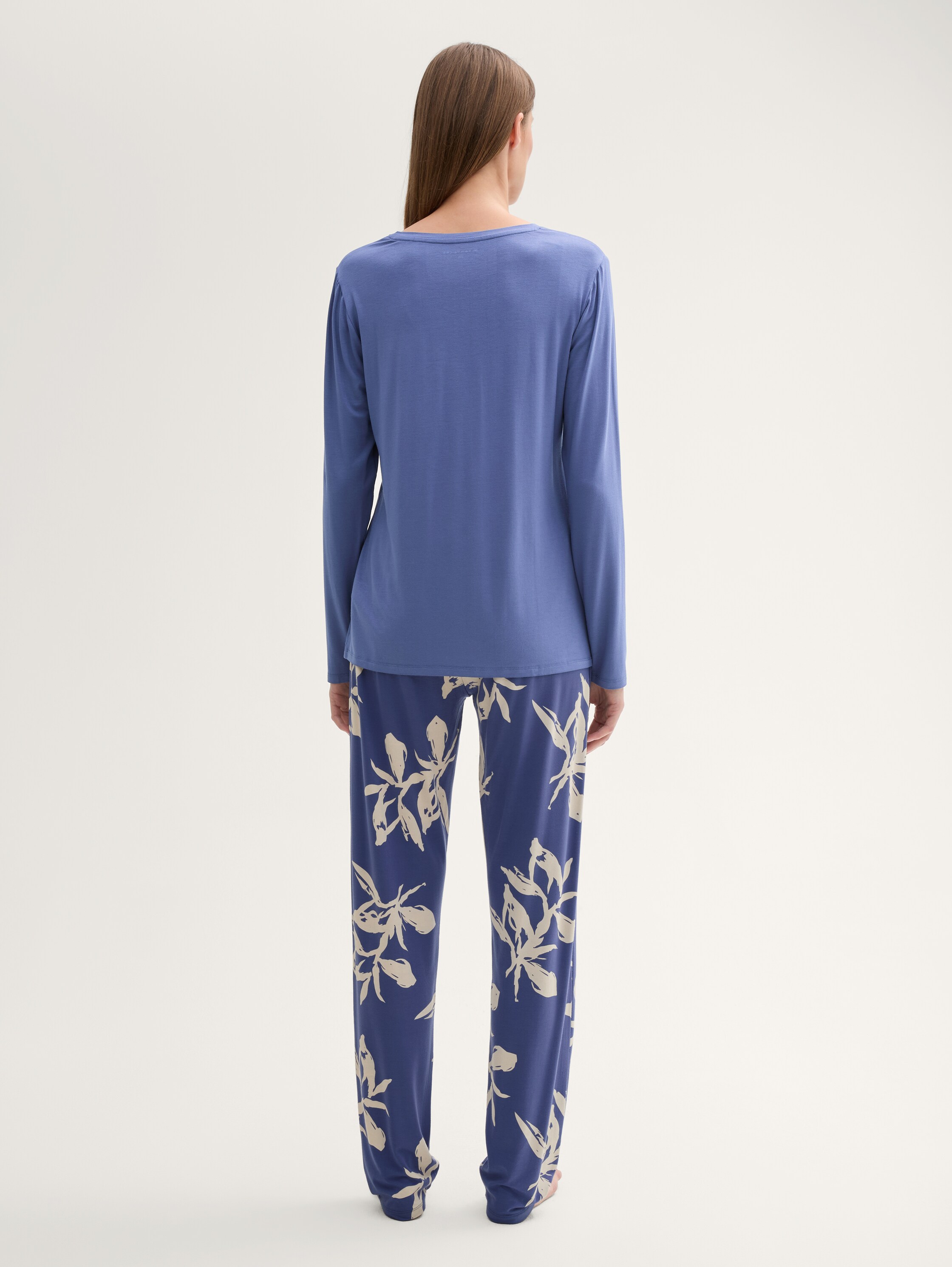 Pyjama-Set mit Blumenmuster - bluemediumallover - 