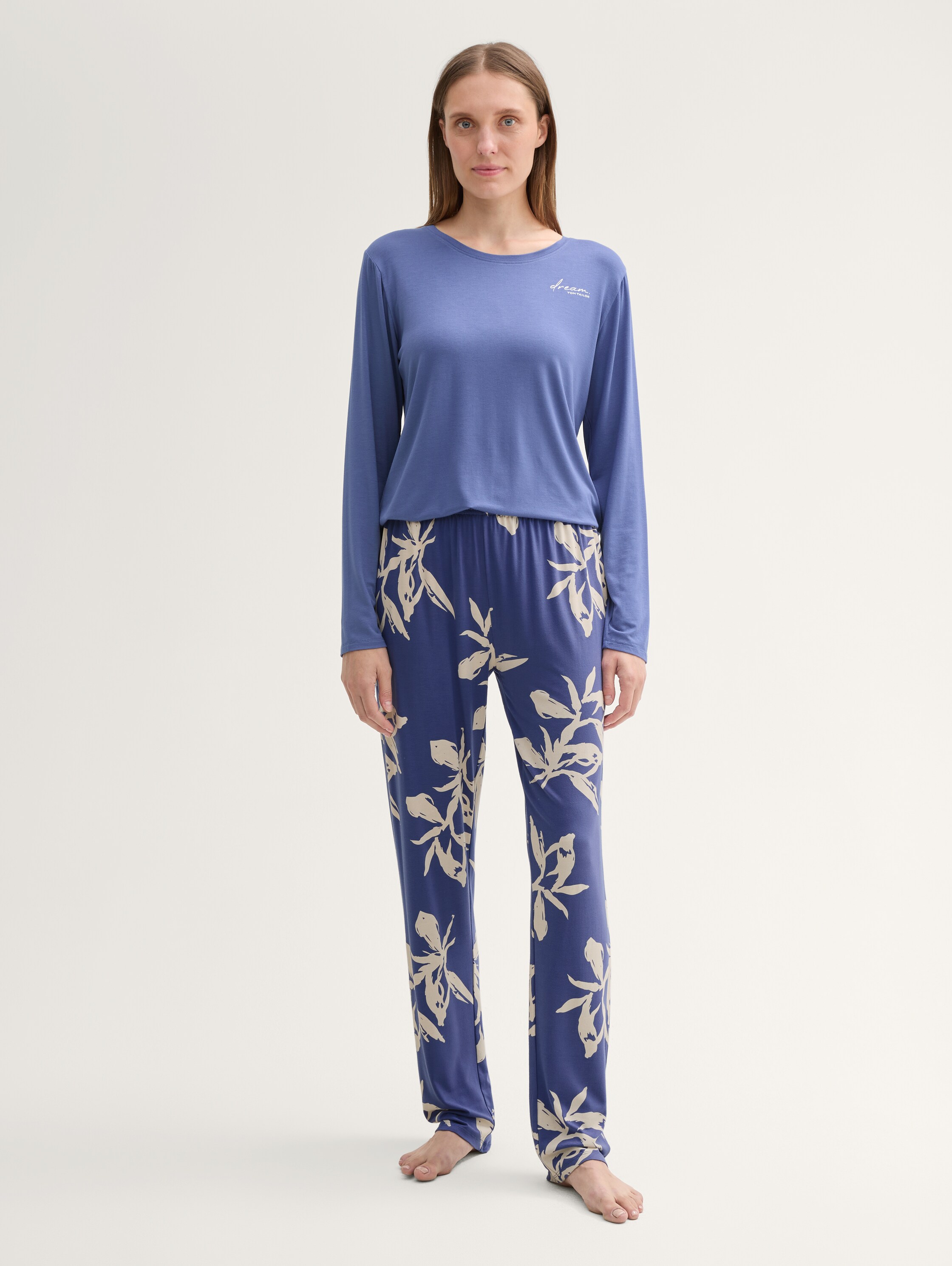 Pyjama-Set mit Blumenmuster - bluemediumallover - 