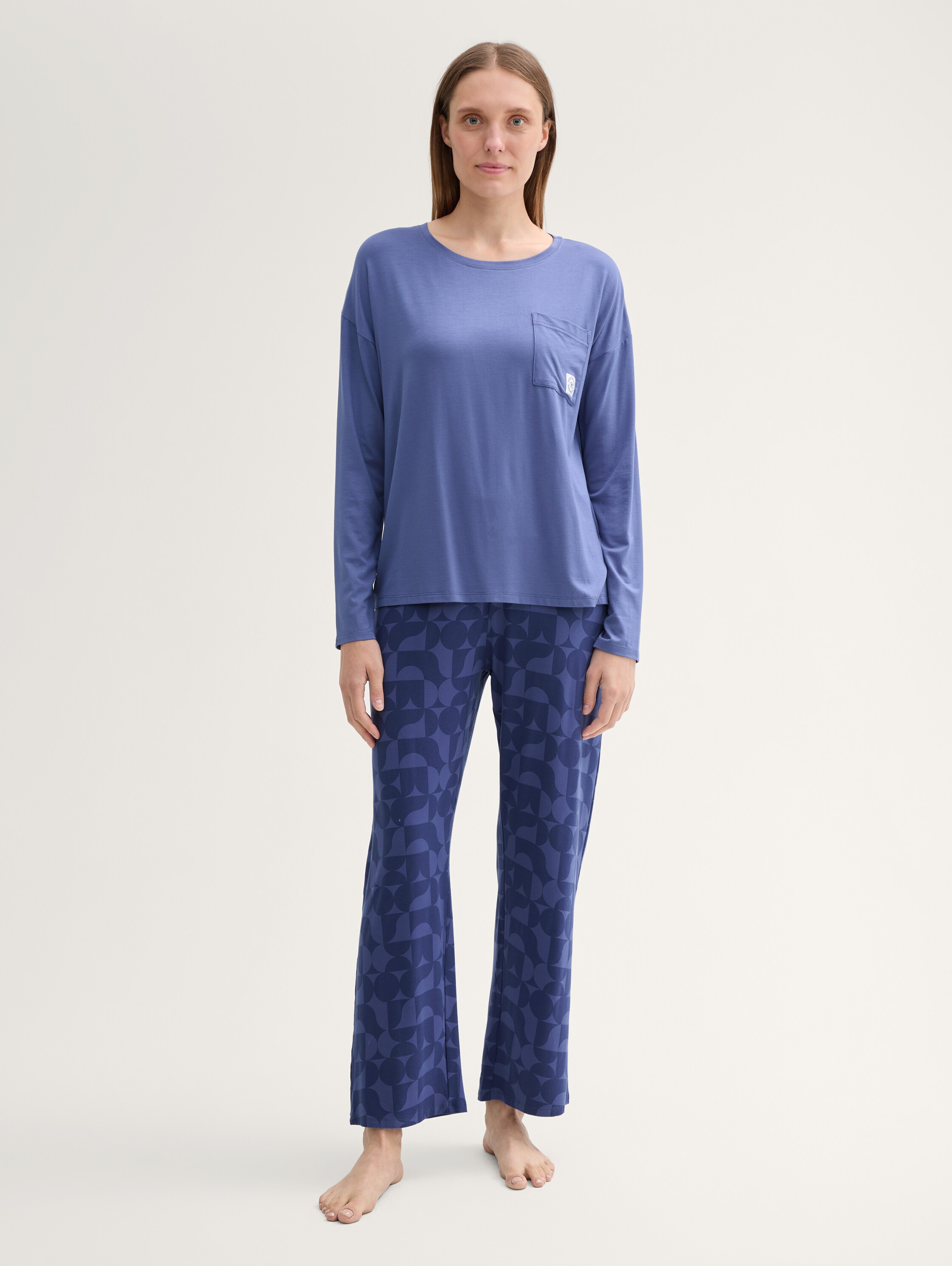 Pyjama-Set mit Muster - bluemediumallover - 