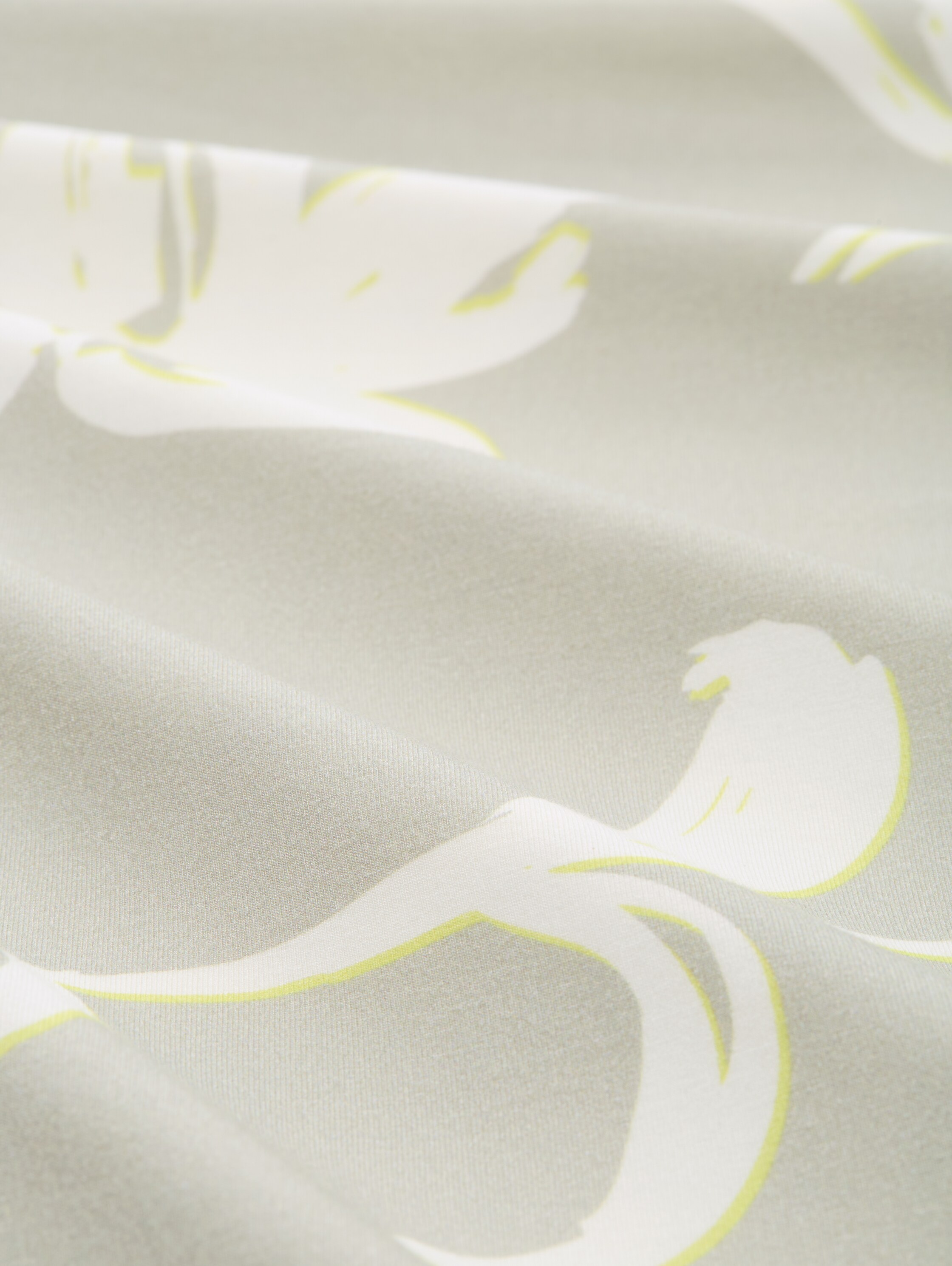 Pyjama-Set mit Allover-Print - grün-hell-Allover - Material-Ansicht