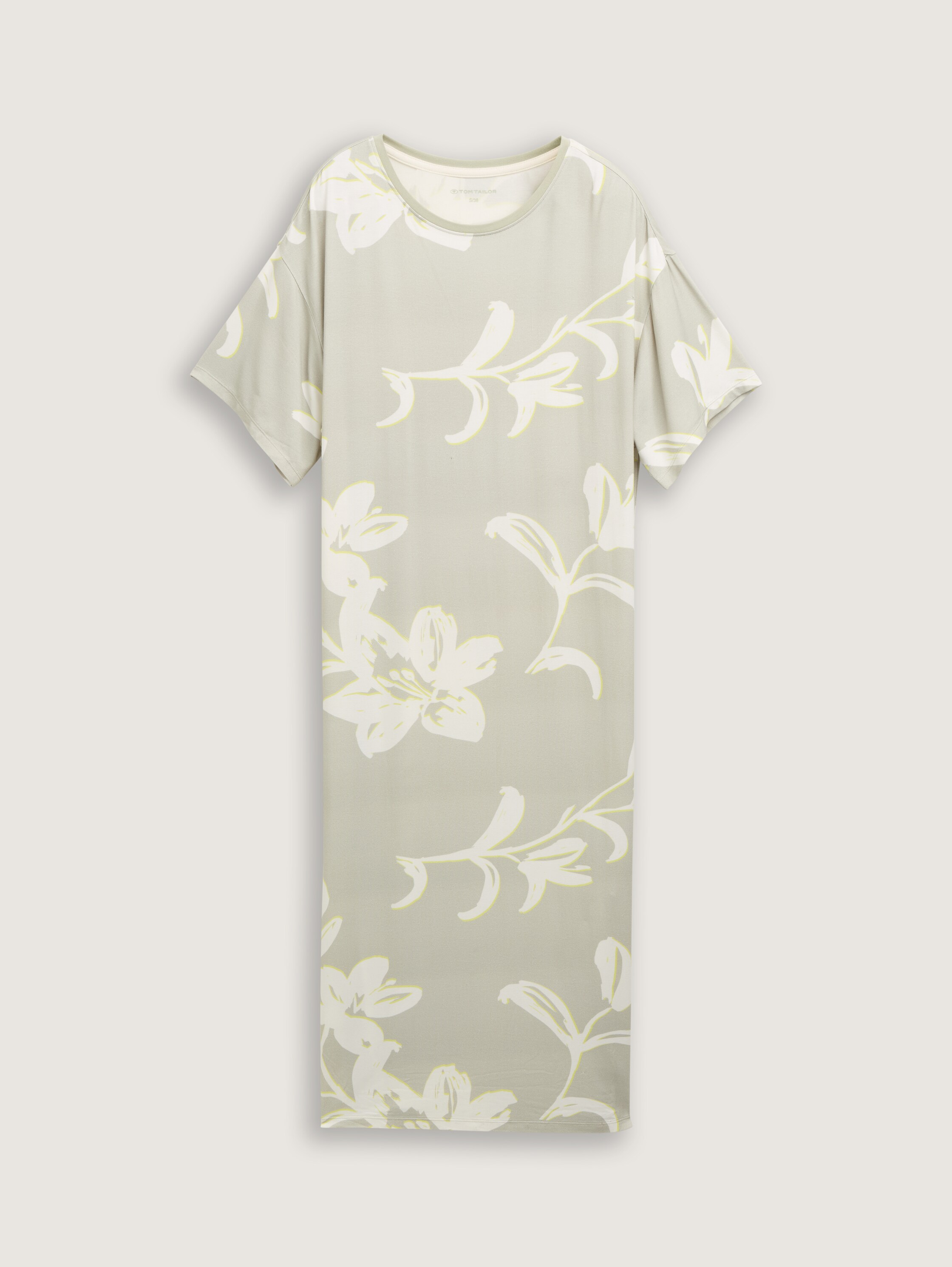 Gemustertes Nachthemd - gruenhellallover - 