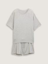Ensemble de pyjama de base - grey-medium-melange - Vue de face du produit