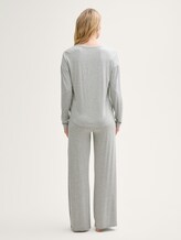 Ensemble de pyjama de base - grey-medium-melange - Vue arrière du modèle