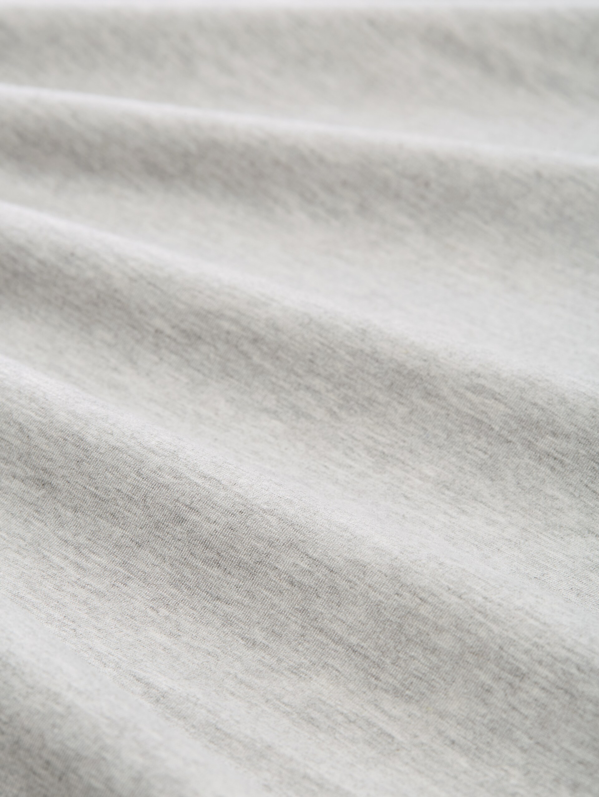 Basic Pyjama-Set - grey-medium-melange - Material-Ansicht