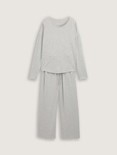 Ensemble de pyjama de base - grey-medium-melange - Vue de face du produit