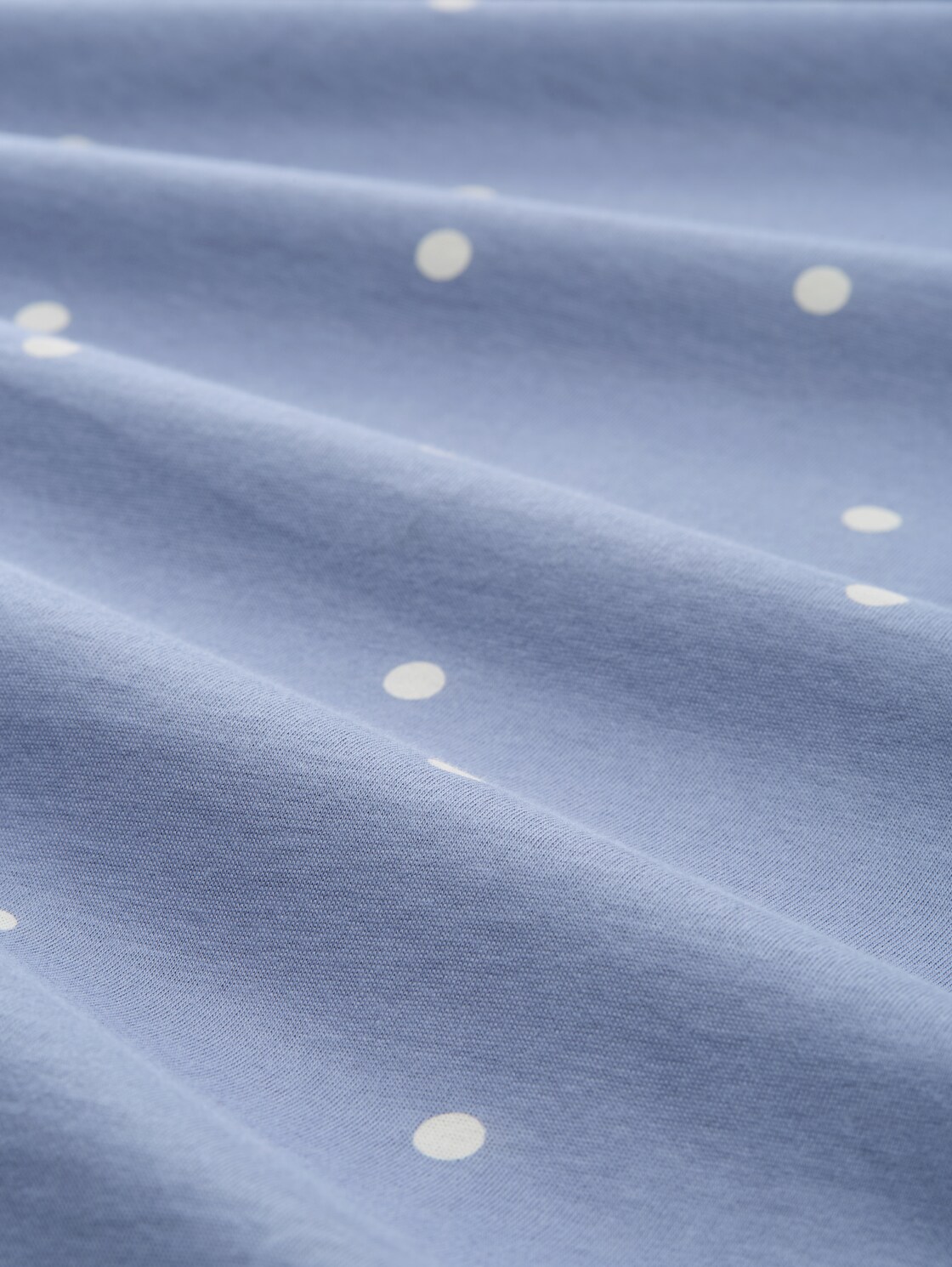 Pyjama set with polka dot pattern - blau-mittel-Punkte - Material view