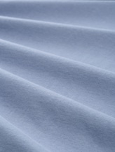 Chemise de nuit à logo imprimé - blue-medium-solid - Vue de la matière