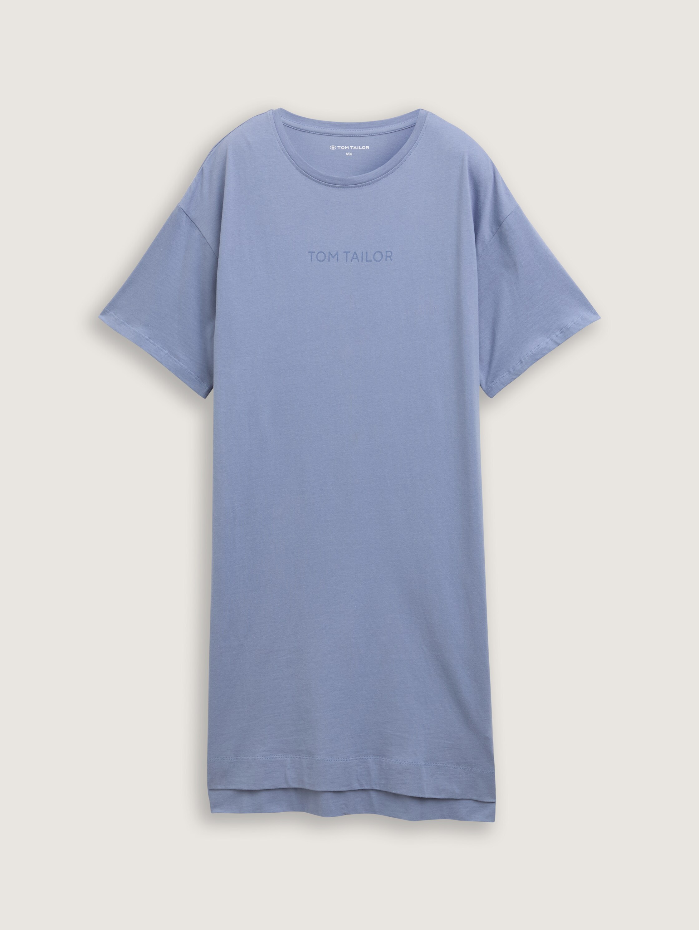 Nachthemd mit Logo Print - bluemediumsolid - 