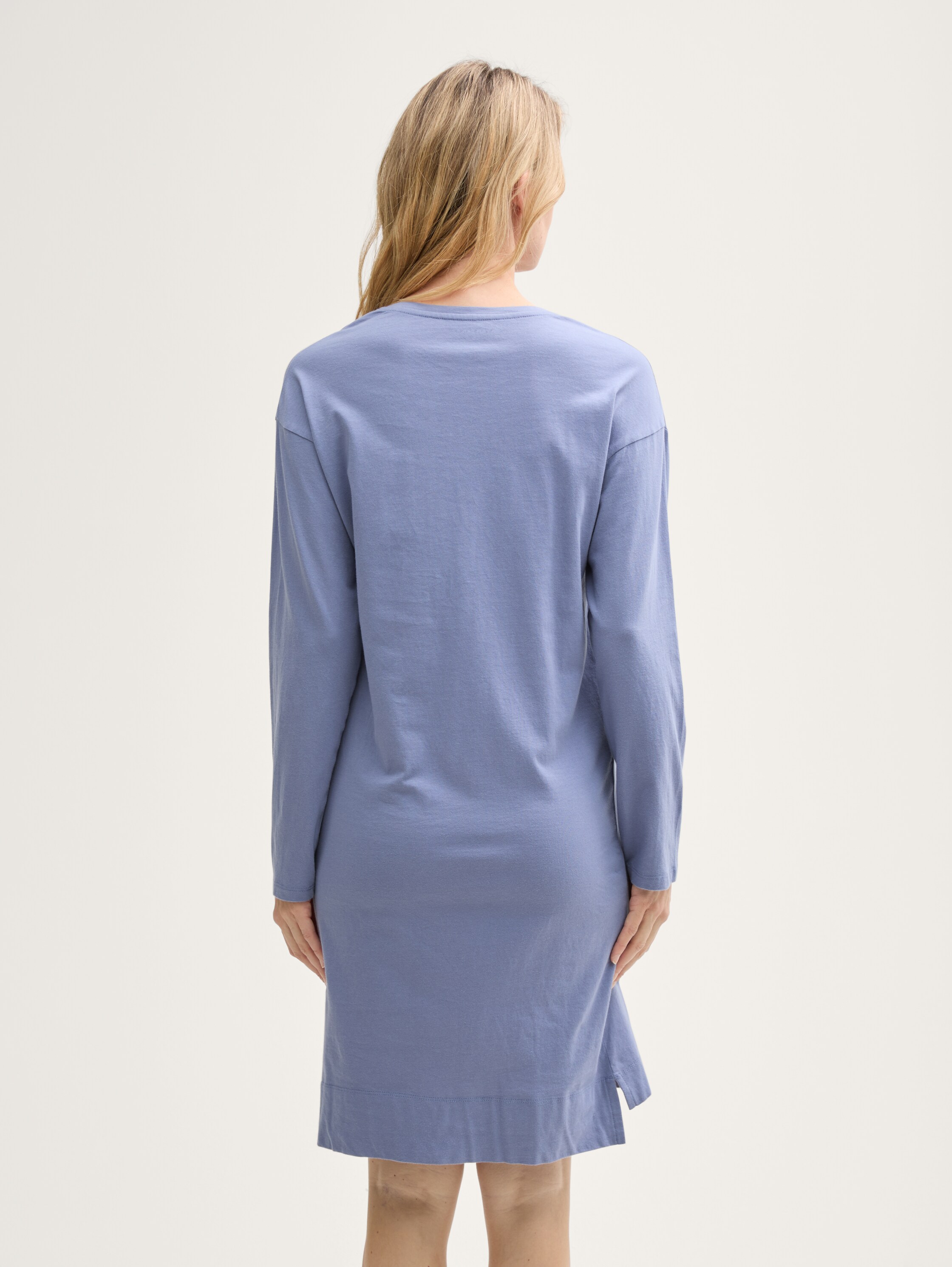 Nachthemd mit Logo Print - bluemediumsolid - 