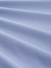 Chemise de nuit à logo imprimé - blue-medium-solid - Vue de la matière