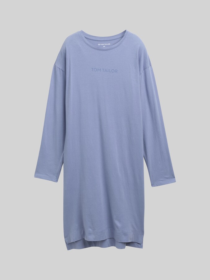 Nachthemd mit Logo Print von Women, blue-medium-solid