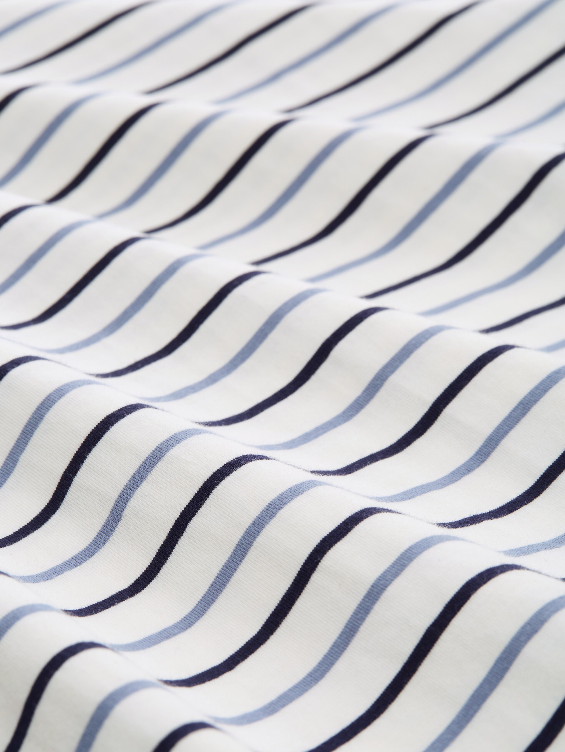Pyjamaset met gestreept patroon - blue stripe - Materiaalweergave