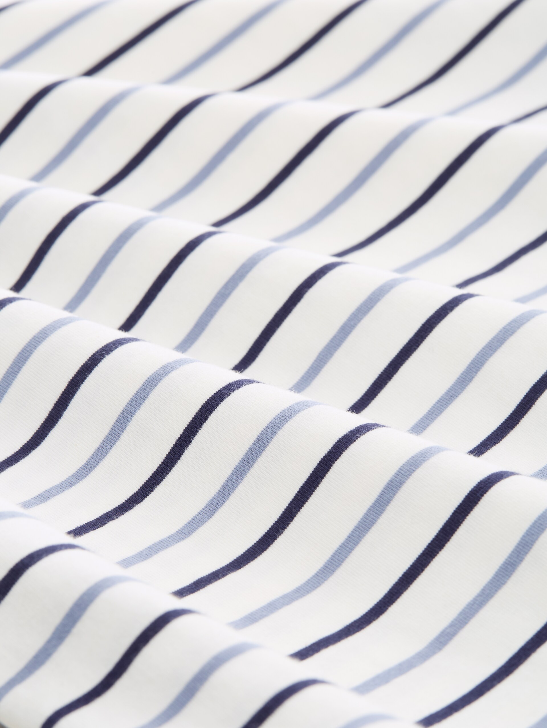 Pyjamaset met gestreept patroon - blue stripe - Materiaalweergave