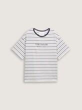 Pyjamaset met streepjesmotief - blue stripe - Product vooraanzicht