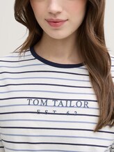 Pyjamaset met streepjesmotief - blue stripe - Detailaanzicht model