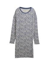 Ausgewählt, Gemustertes Nachthemd von Tom Tailor, blau