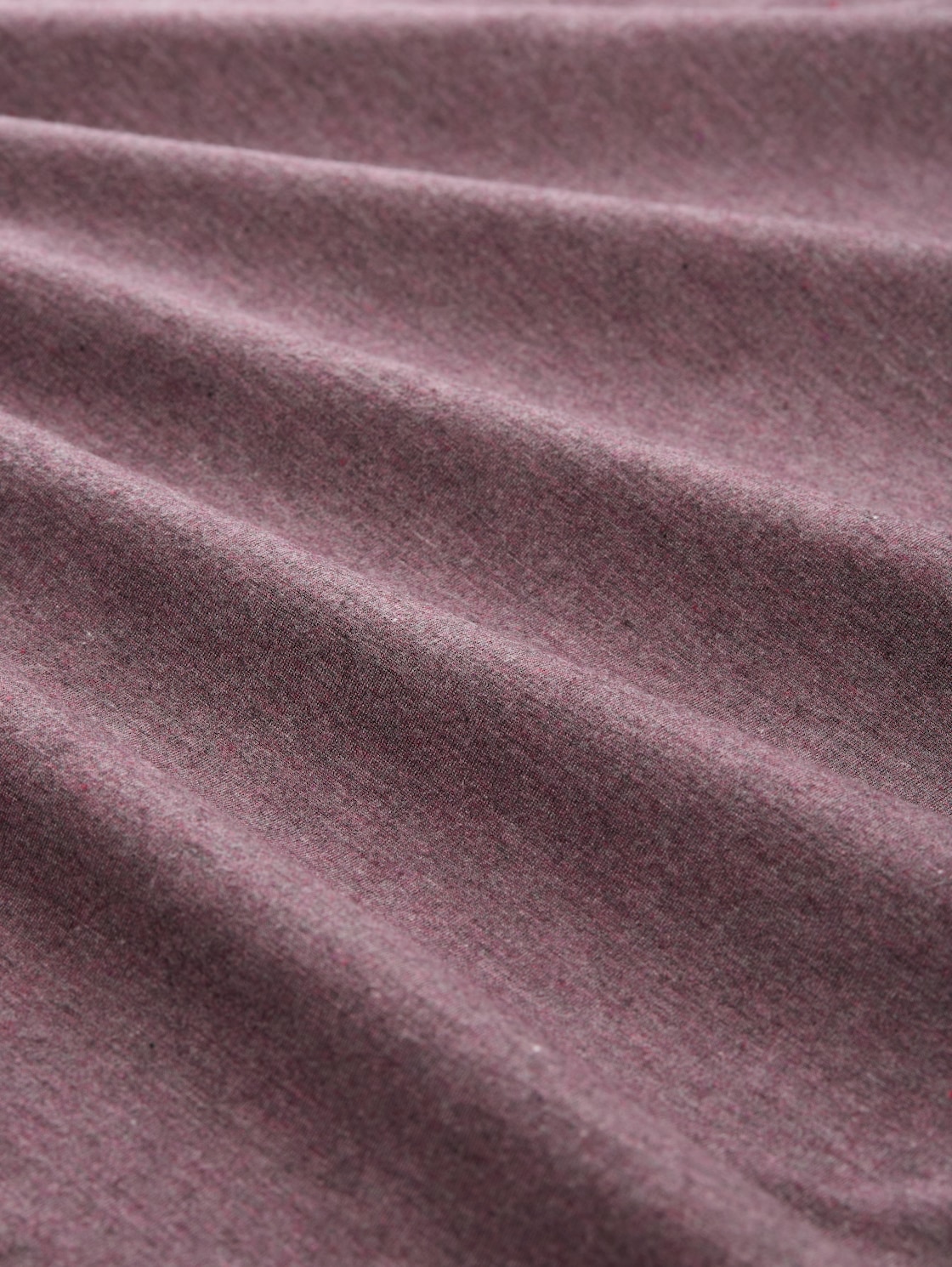 Pyjama-Set in Melange Optik - purple-medium-melange - Material-Ansicht