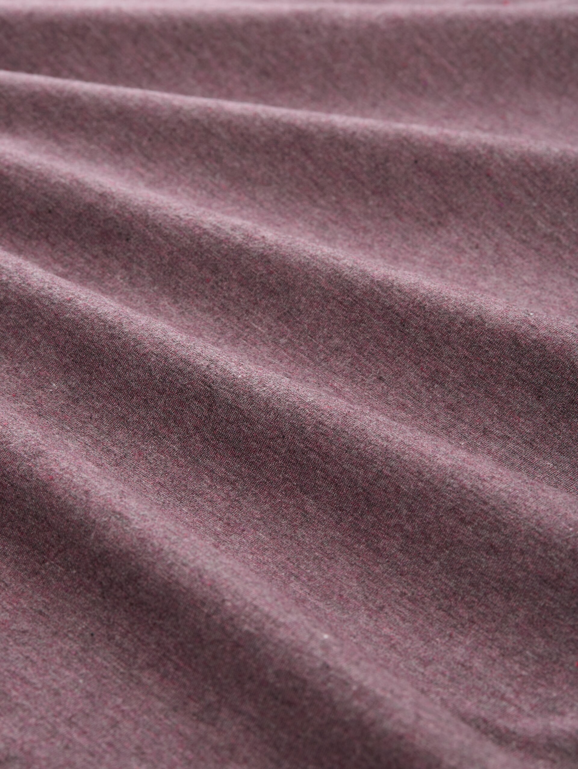Pyjama set in melange look - purple-medium-melange - Material view