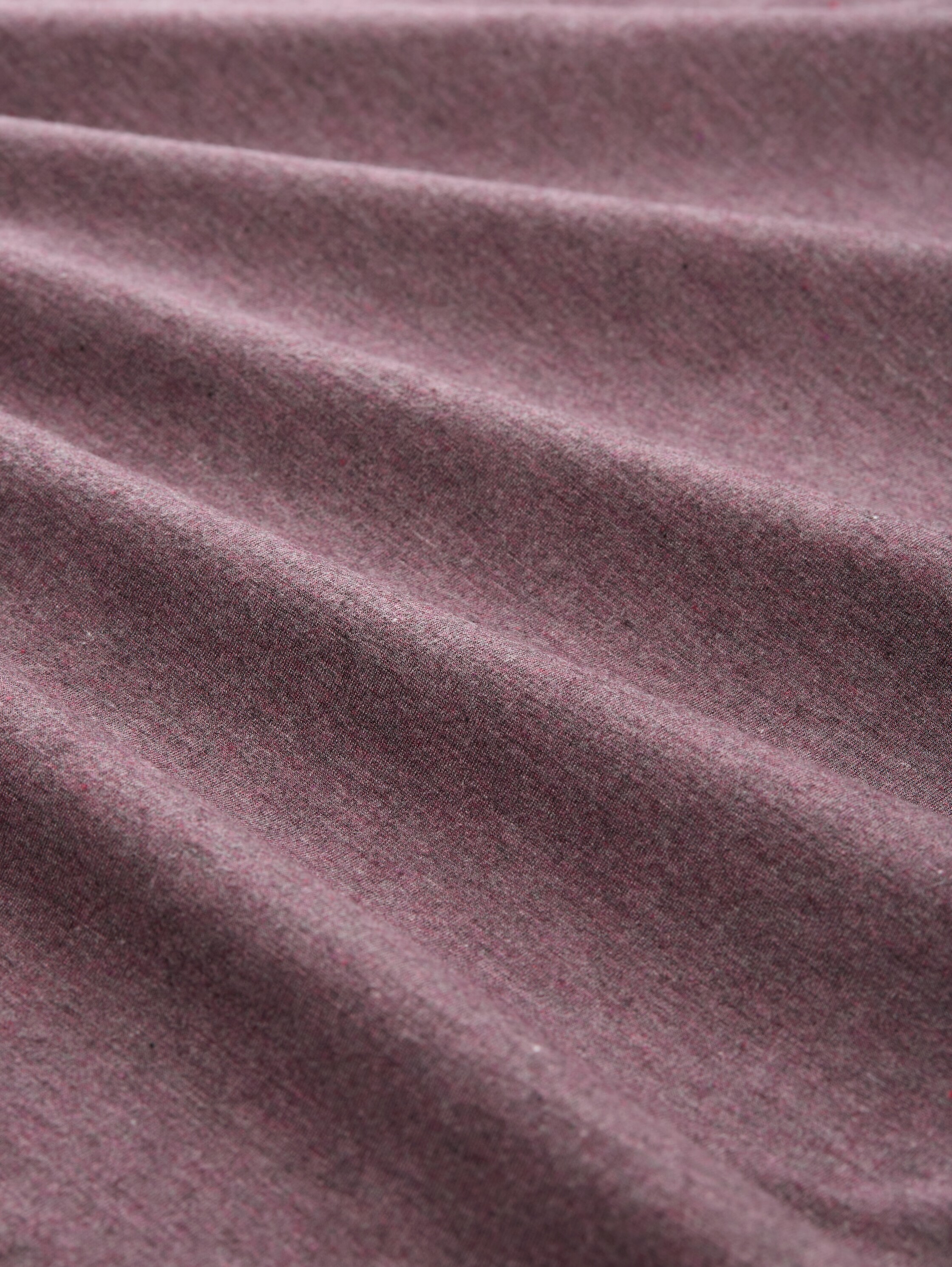 Pyjama-Set in Melange Optik - purple-medium-melange - Material-Ansicht