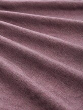 Nachthemd in Melange-Optik - purple-medium-melange - Material-Ansicht