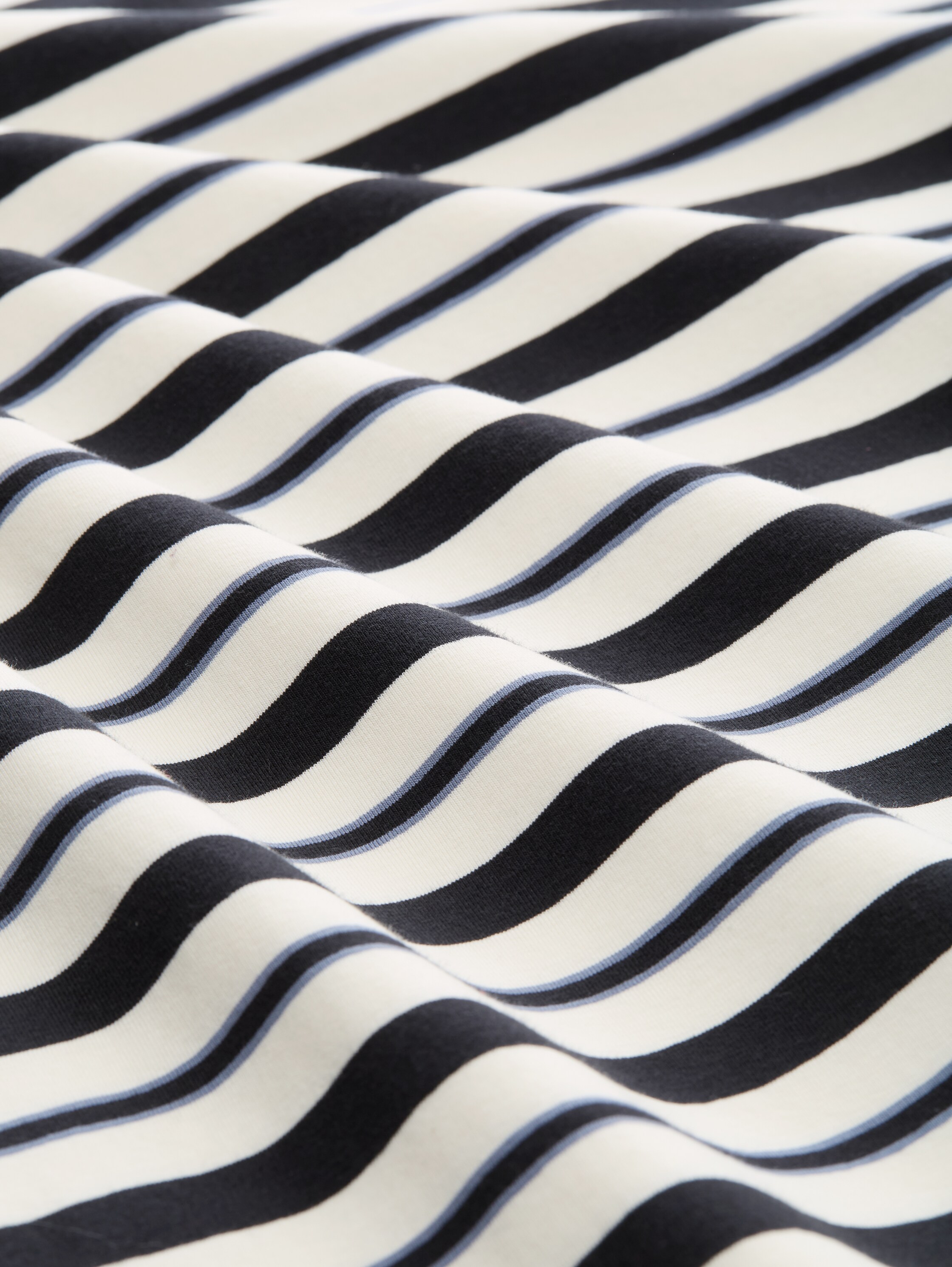 Gestreiftes Nachthemd - grey-dark-horizontal stripe - Material-Ansicht