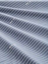 Chemise de nuit à rayures - blue-medium-vertical stripe - Vue de la matière