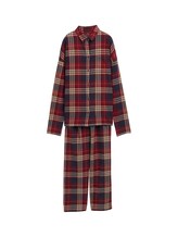 Ausgewählt, Pyjama-Set mit Karomuster von Tom Tailor, rot