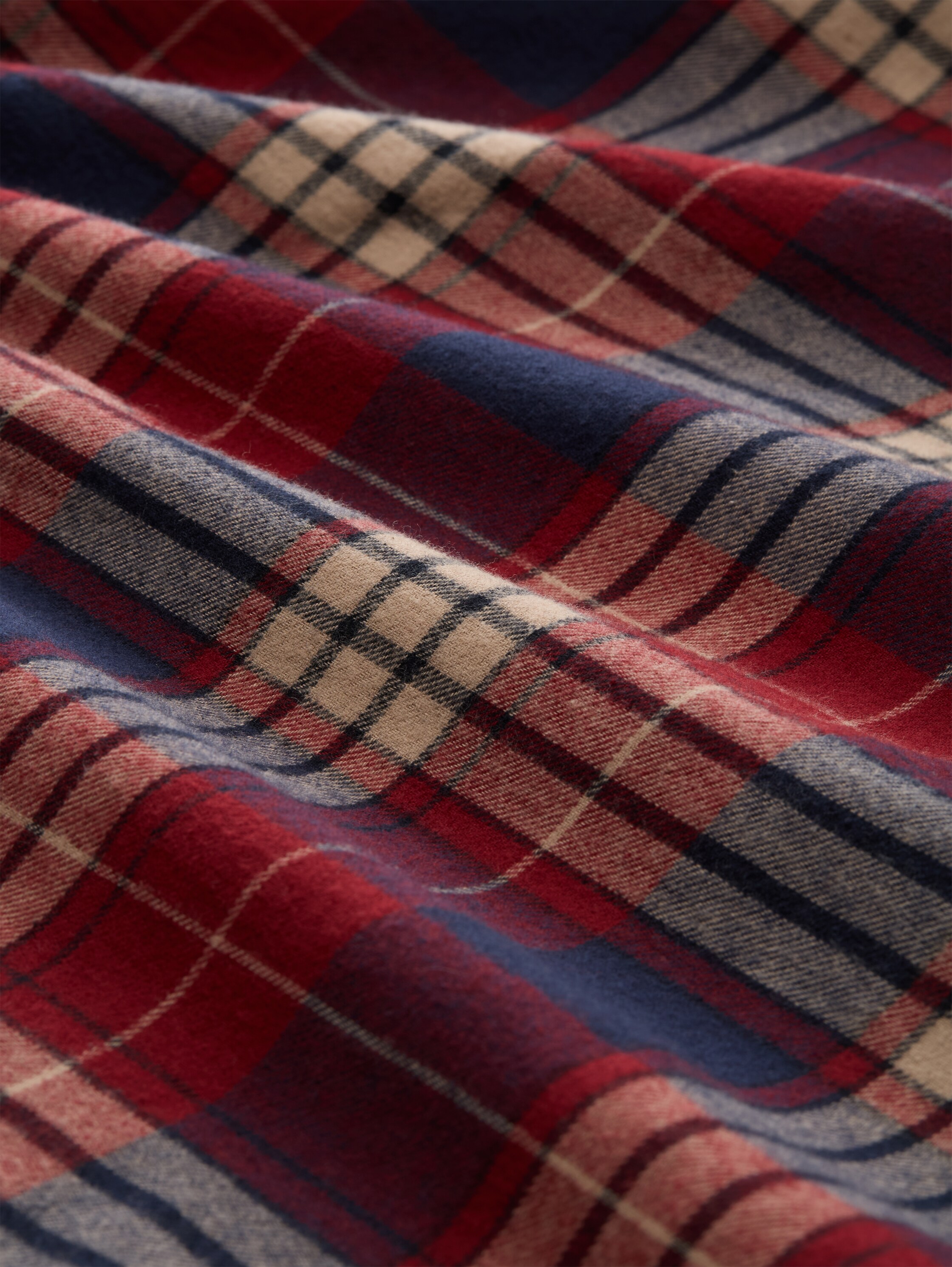 Pyjamaset met ruitjespatroon - red-medium-check - Materiaalweergave