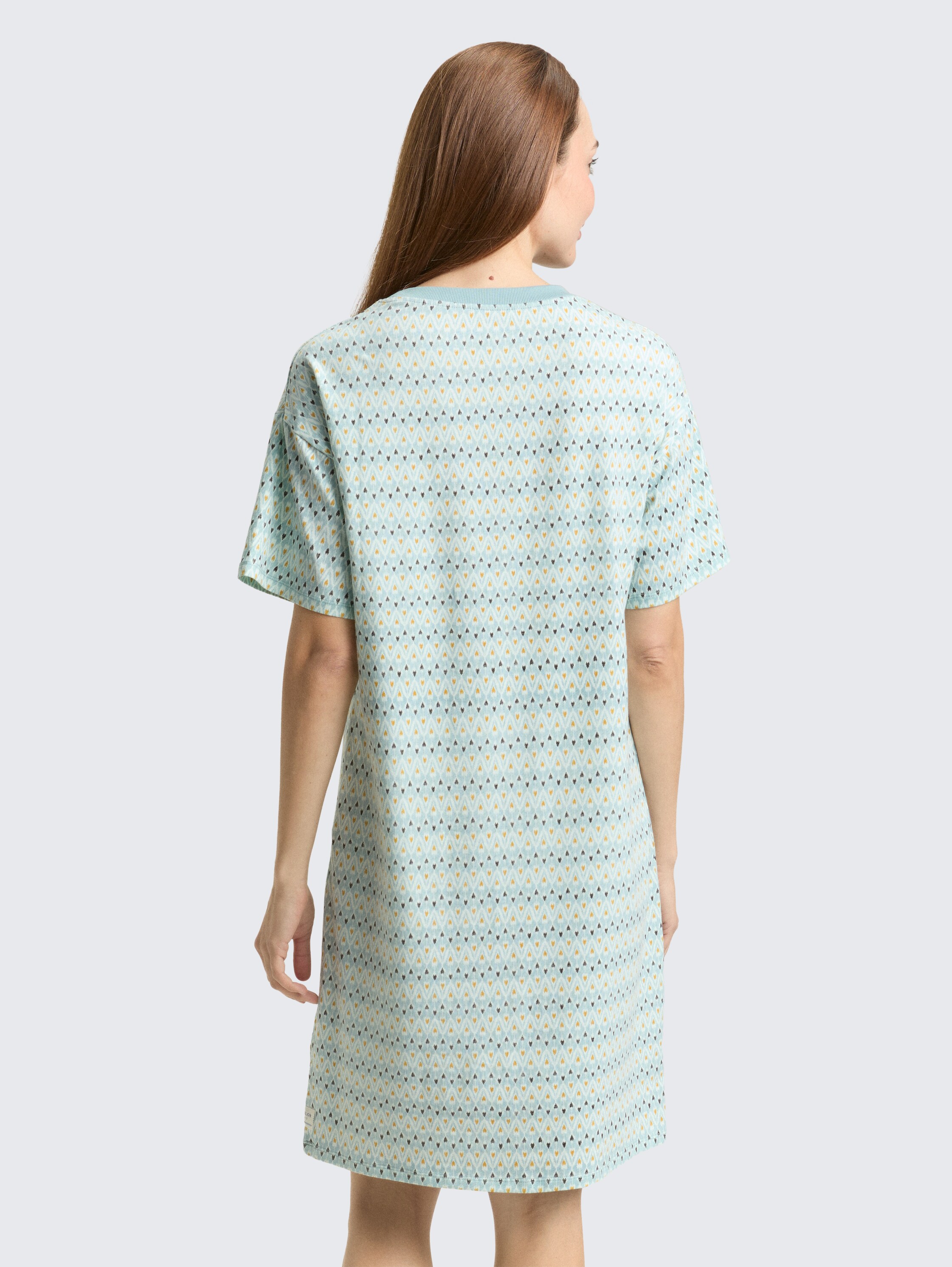 Nightdress with pattern - bluemediumallover - 