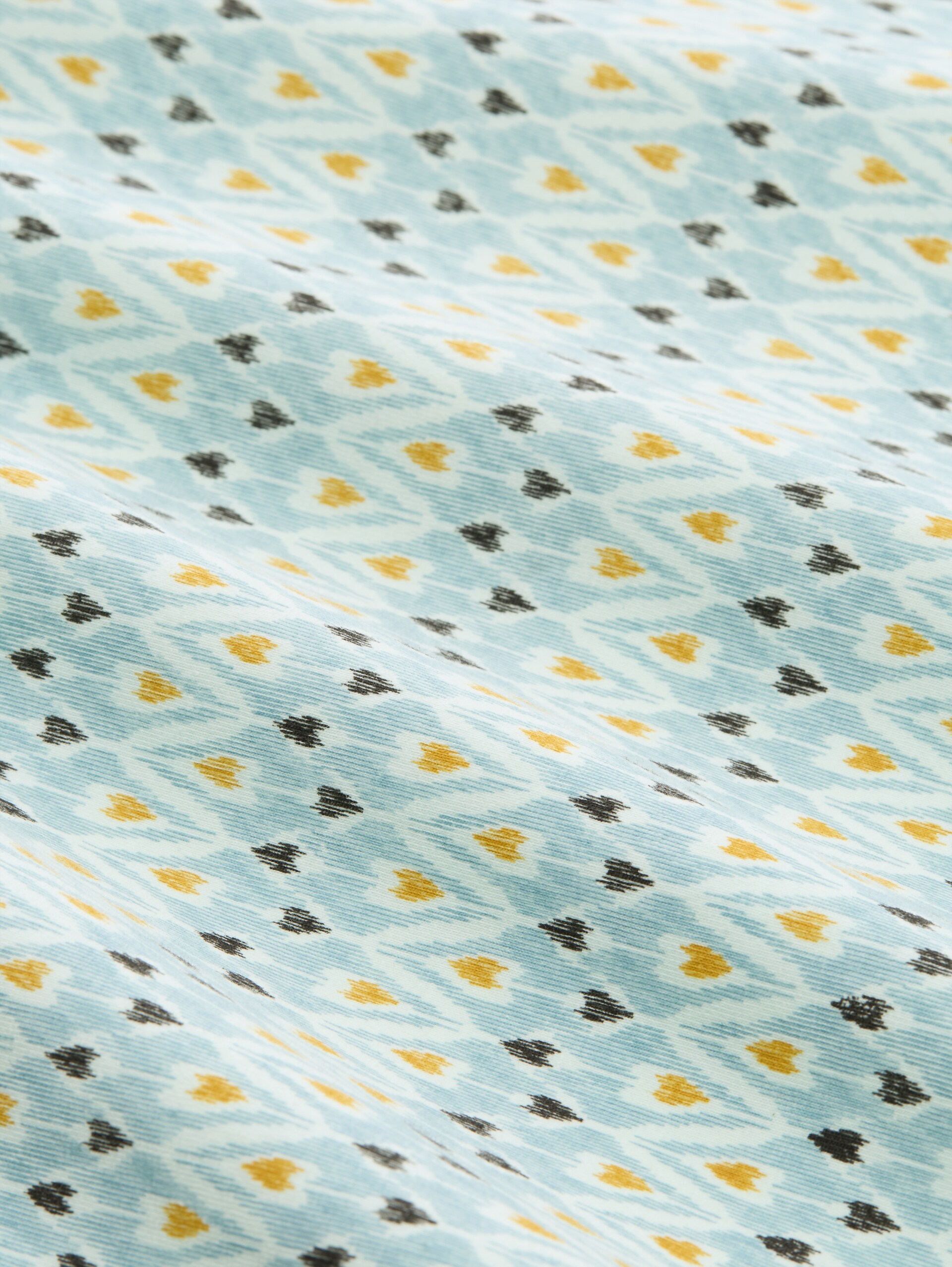 Nightdress with pattern - blue-medium-allover - Material view