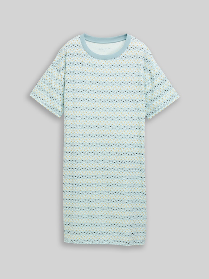 Nachthemd met patroon door Women, blue-medium-allover