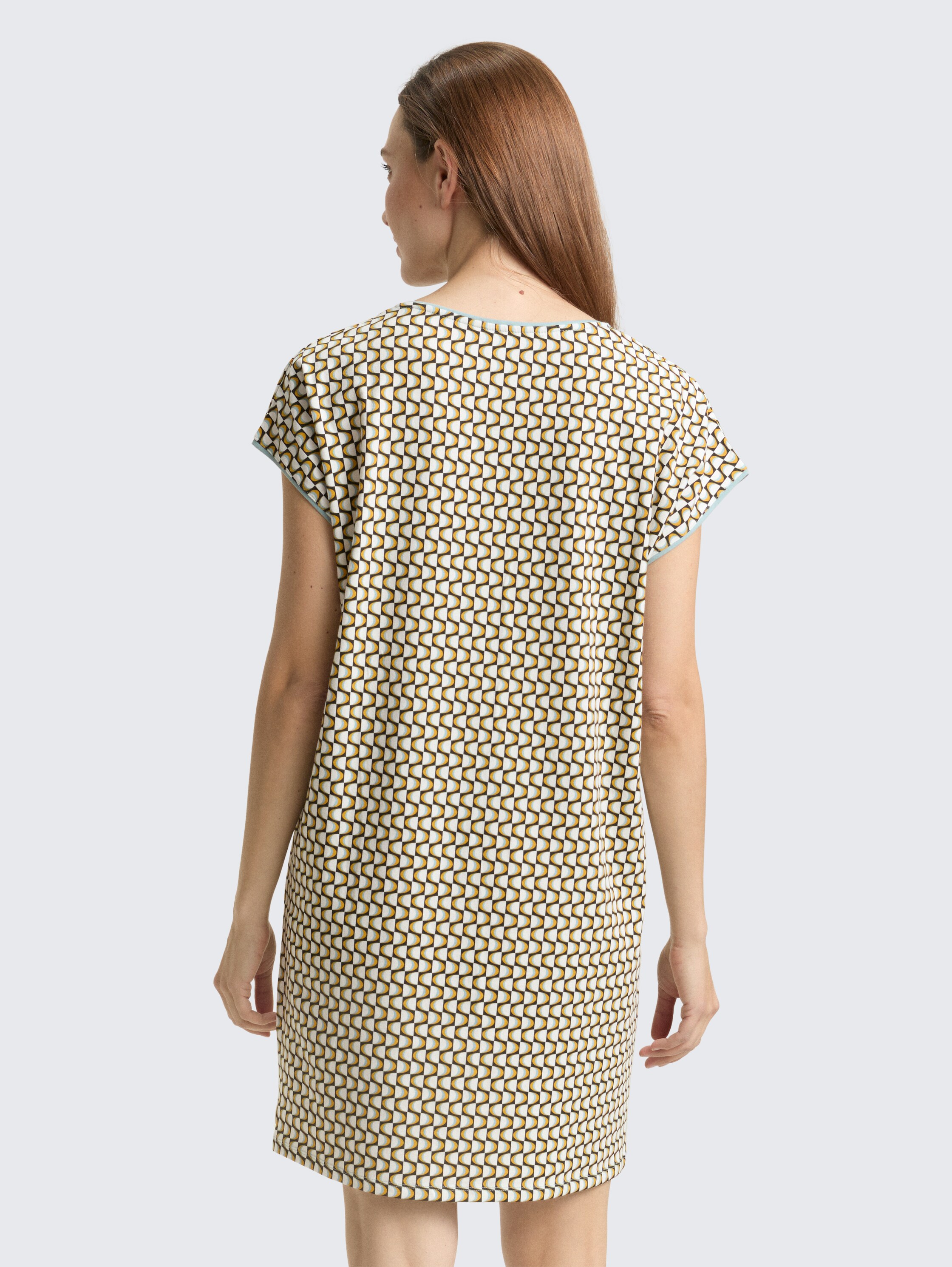 Nachthemd met patroon - schwarzmittelallover - 