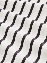 Pyjamaset met streepjesmotief - black-medium-striped - Materiaalweergave