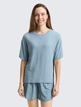 Ensemble pyjama - blue-medium-melange - Vue de face du modèle