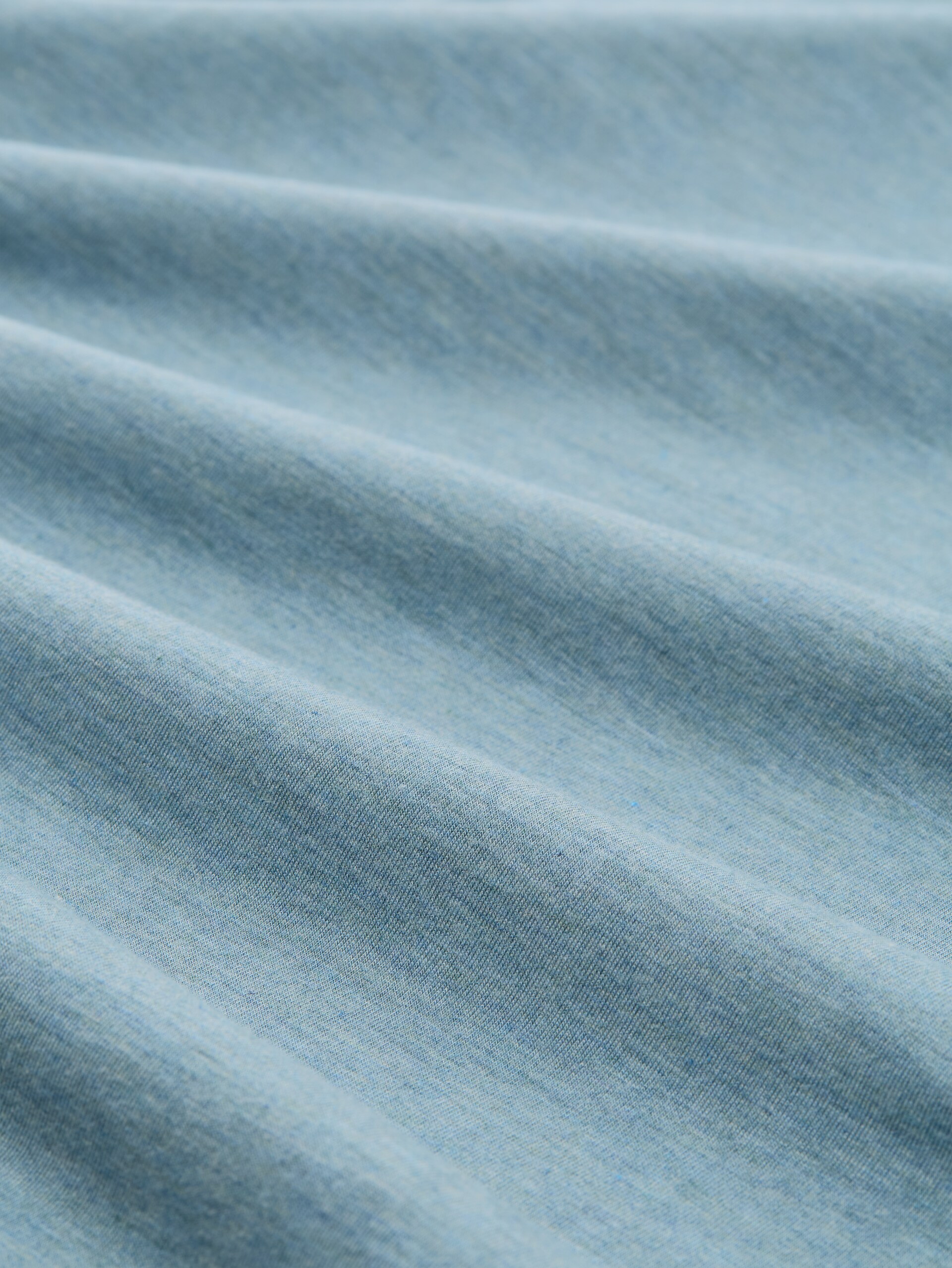 Pyjama-Set - blue-medium-melange - Material-Ansicht