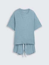 Ensemble pyjama - blue-medium-melange - Vue de face du produit