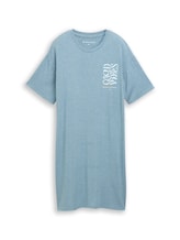 Ausgewählt, Nachthemd in Melange-Optik von Tom Tailor, blau