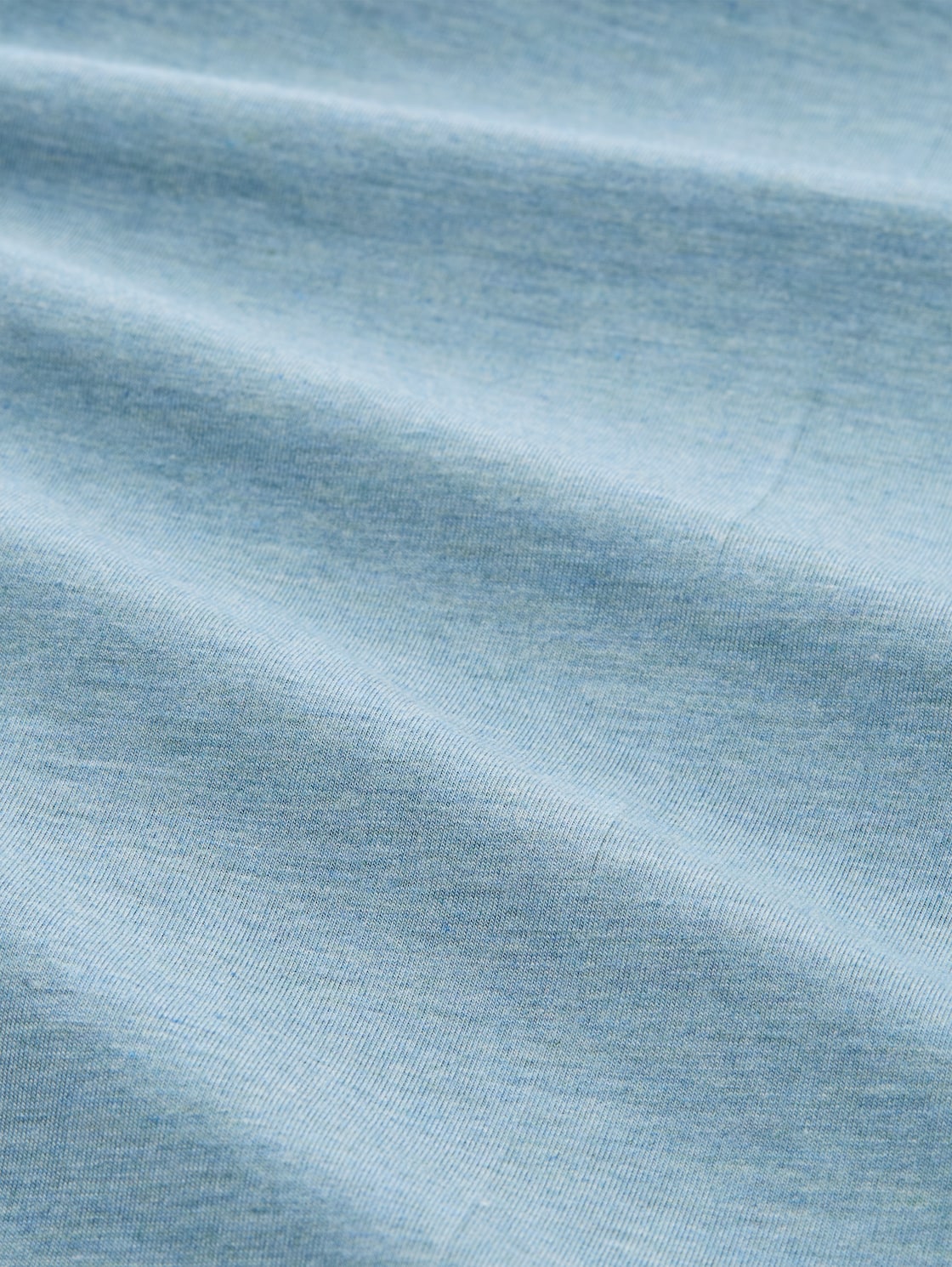 Nachthemd in Melange-Optik - blue-medium-melange - Material-Ansicht