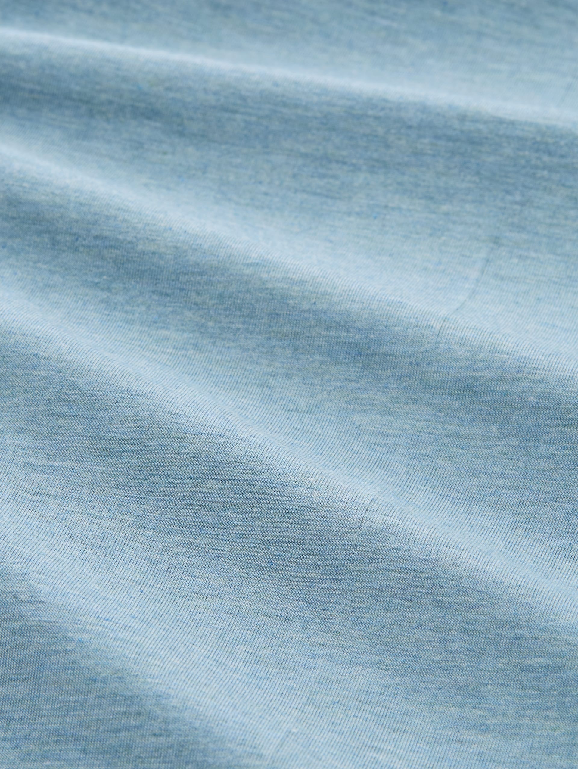 Nachthemd in gemêleerde look - blue-medium-melange - Materiaalweergave