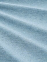 Chemise de nuit en optique mélangée - blue-medium-melange - Vue de la matière