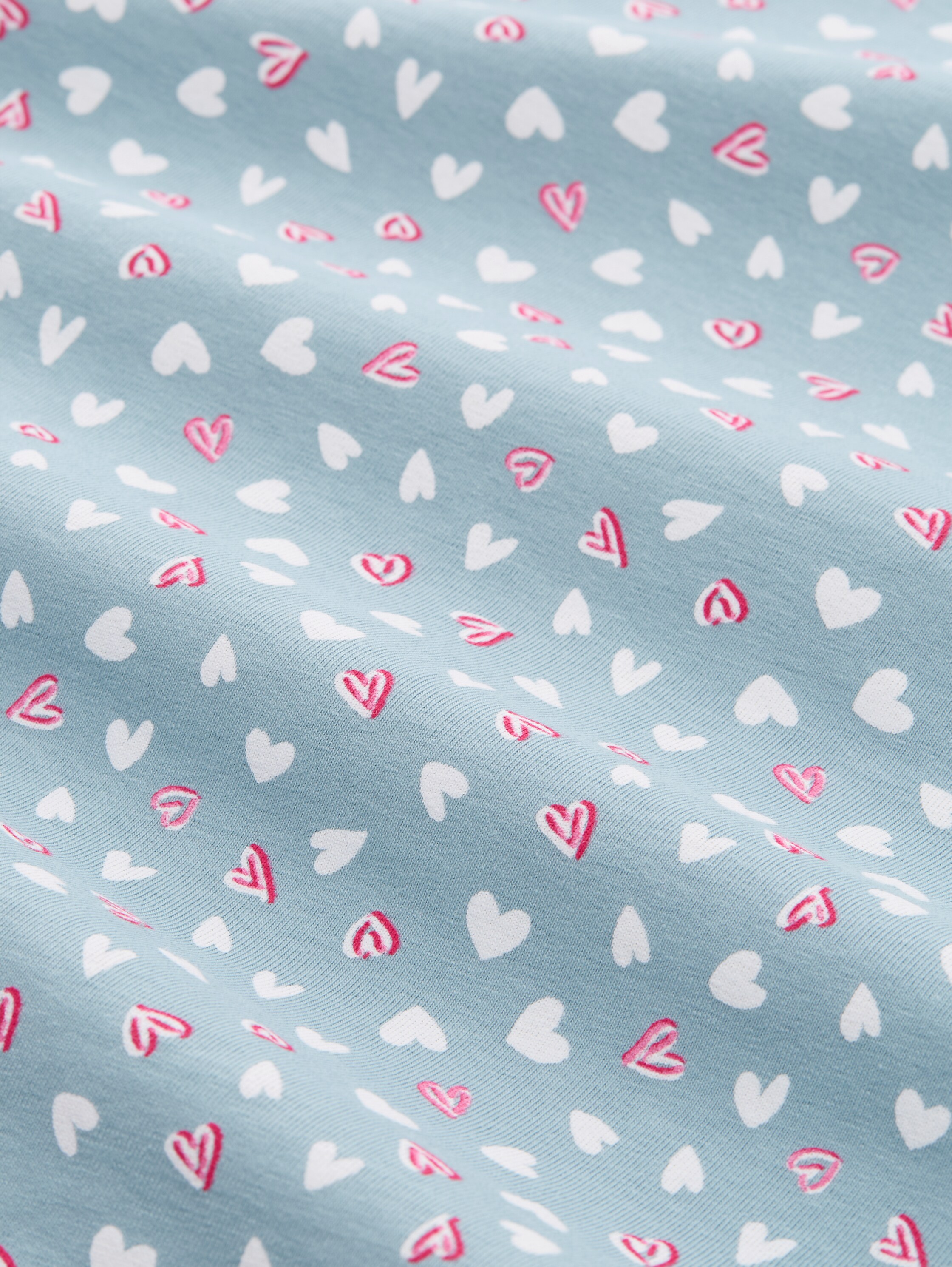 Pyjama set with heart pattern - bluemediumallover - 