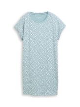 Ausgewählt, Nachthemd mit Herz-Muster von Tom Tailor, blau