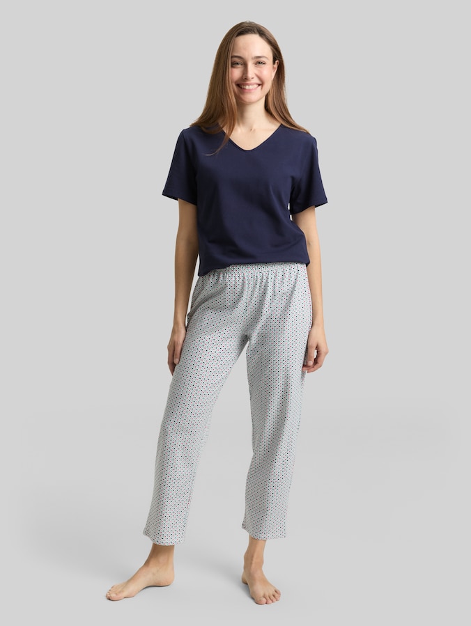 Pyjama-Set von Women, blue-dark-allover
