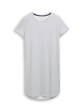 Selected, Nightdress with pattern by Tom Tailor, white