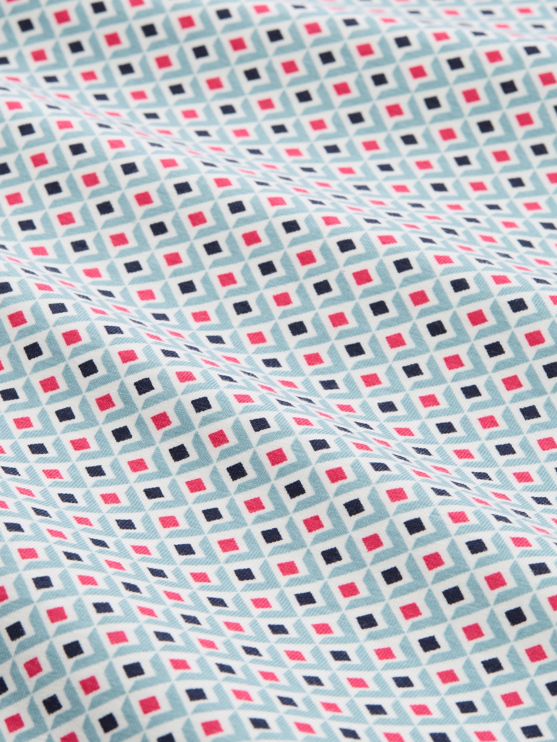 Nightdress with pattern - white allover - Material view